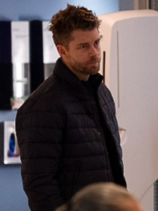 Chicago Med S10 Mitch Ripley Puffer Jacket