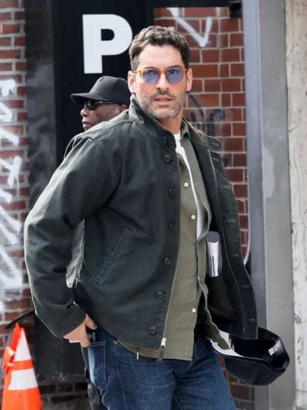 CIA Tom Ellis Green Jacket