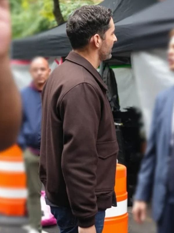 CIA Tom Ellis Wool Jacket Brown