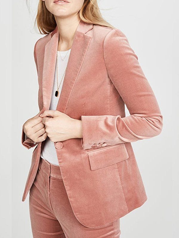 Claire Novak Supernatural S15 Pink Blazer Claire Novak Supernatural S15 Pink Blazer