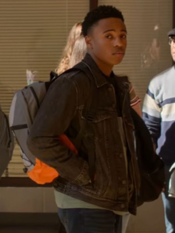 Cobra Kai S06 Kenny Payne Grey Denim Jacket Cobra Kai S06 Kenny Payne Grey Denim Jacket
