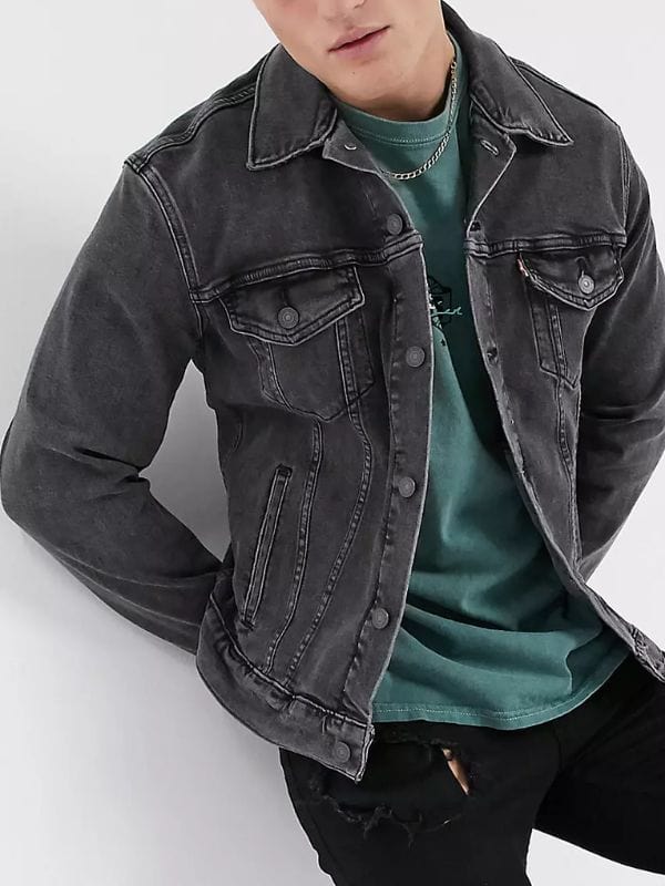 Cobra Kai S06 Kenny Payne Grey Denim Jacket Cobra Kai S06 Kenny Payne Grey Denim Jacket