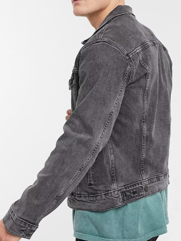 Cobra Kai S06 Kenny Payne Grey Denim Jacket Cobra Kai S06 Kenny Payne Grey Denim Jacket