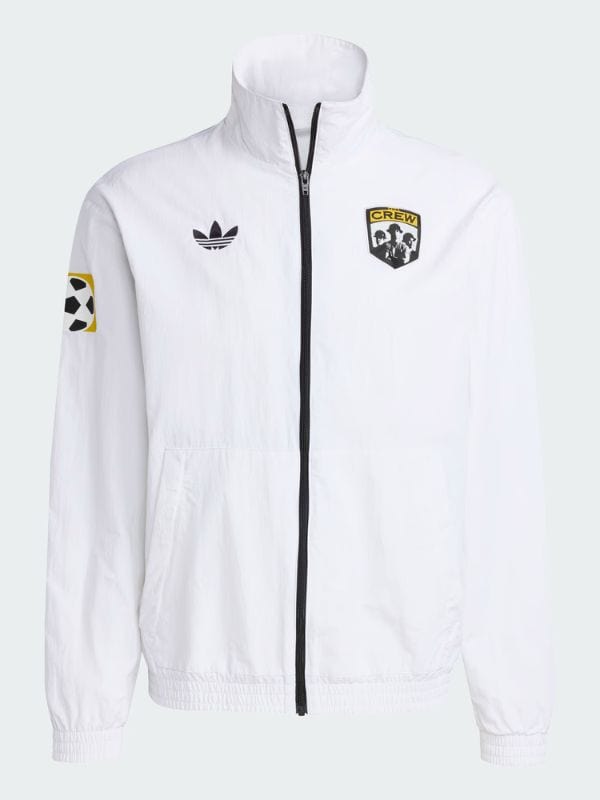 Adidas Columbus Crew 2025 Archive Anthem Jacket White
