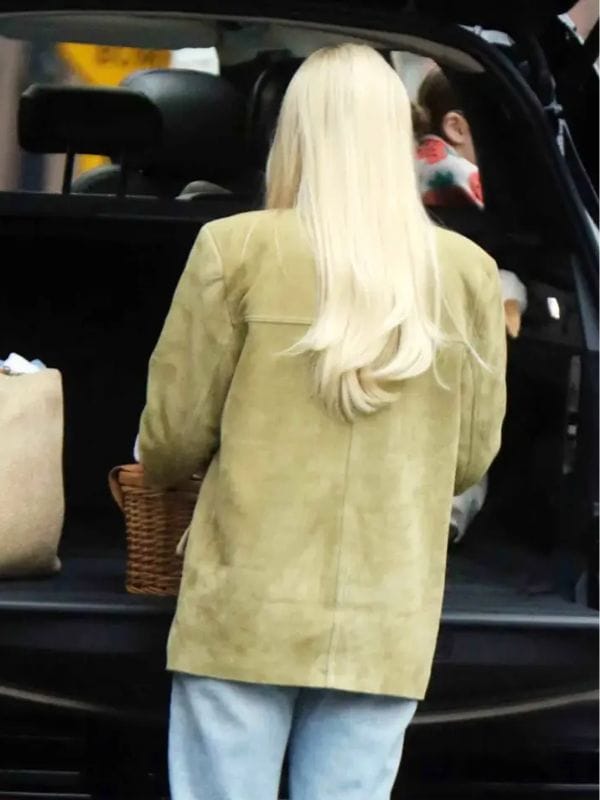 Violet Lockhart Count My Lies Lindsay Lohan Suede Blazer