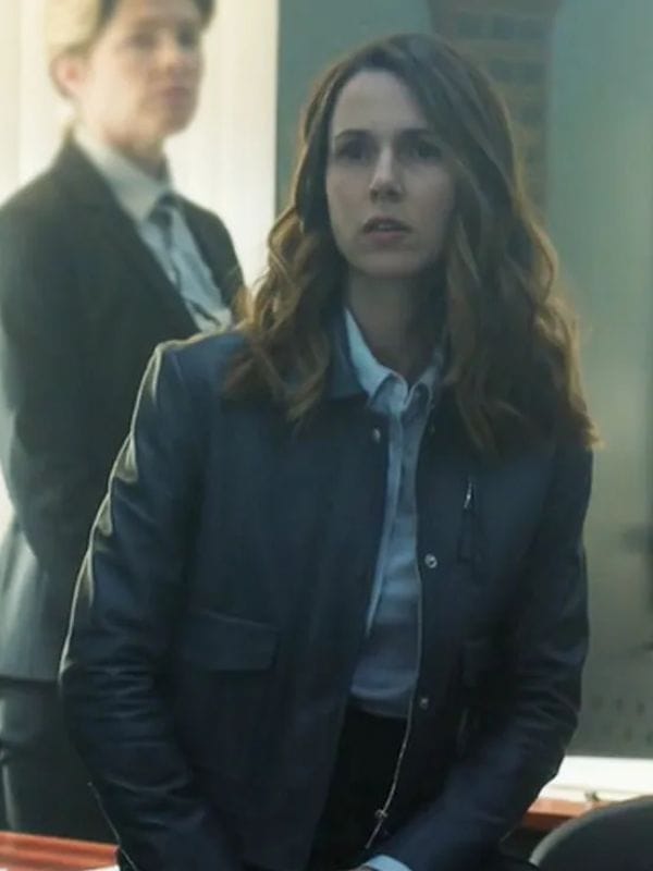 Cross S02 Alona Tal Black Leather Jacket