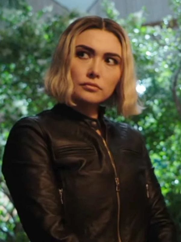 Daniella Pineda The Accountant 2 Black Leather Jacket