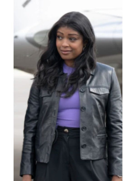 Daphne High Potential S01 Leather Jacket