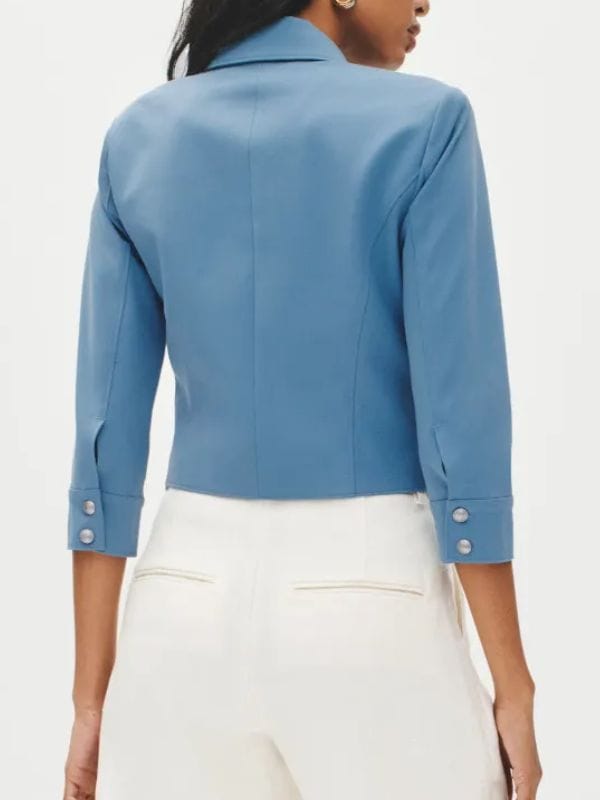 Darlene Rodriguez Kumi Cropped Fitted Jacket