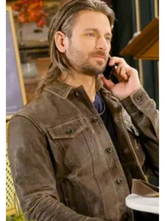 Days Of Our Lives Kerry Youmans Distressed Leather Jacket