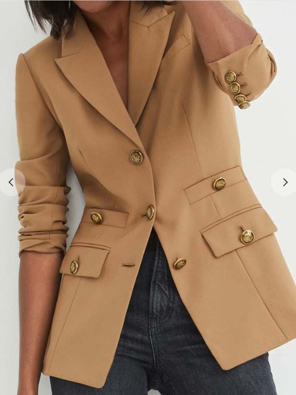 Days Of Our Lives Stephanie Johnson Beige Blazer