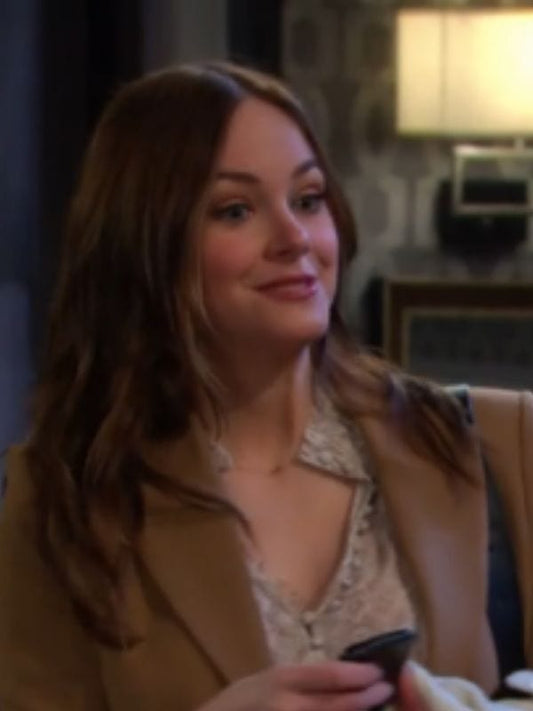 Days Of Our Lives Stephanie Johnson Beige Blazer