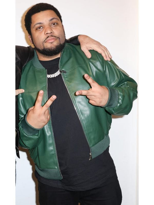 Den of Thieves 2 Pantera Premiere O'Shea Jackson Jr. Green Jacket
