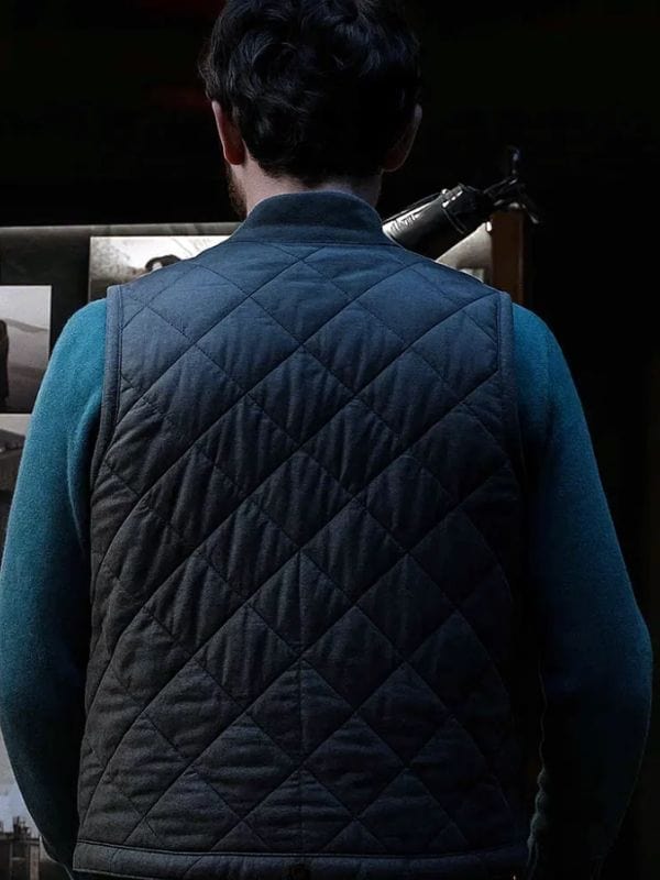 Dept Q S01 Carl Morck Quilted Vest Green