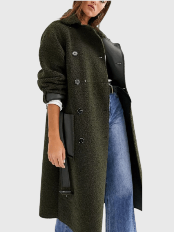 Dionne Brown Queenie S01 Shearling Coat