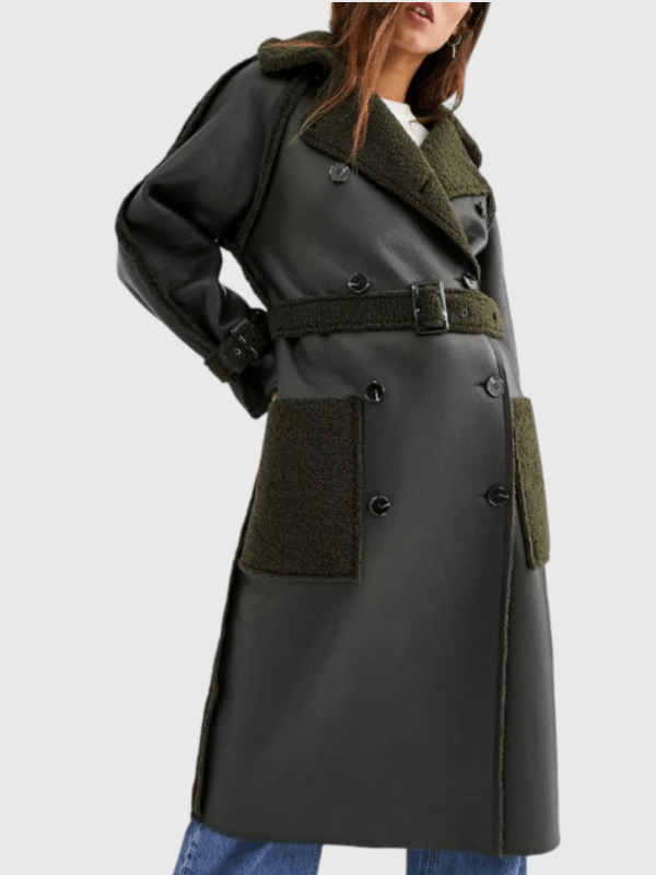 Dionne Brown Queenie S01 Shearling Coat