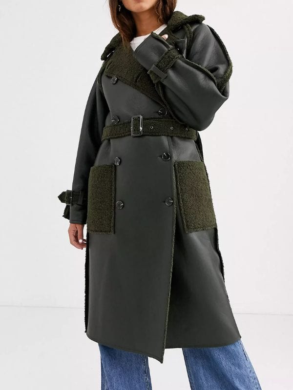 Dionne Brown Queenie S01 Shearling Coat