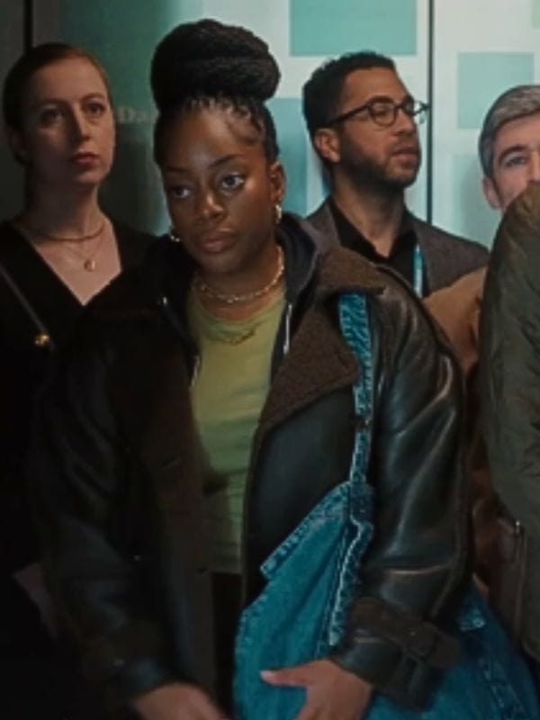 Dionne Brown Queenie S01 Shearling Coat