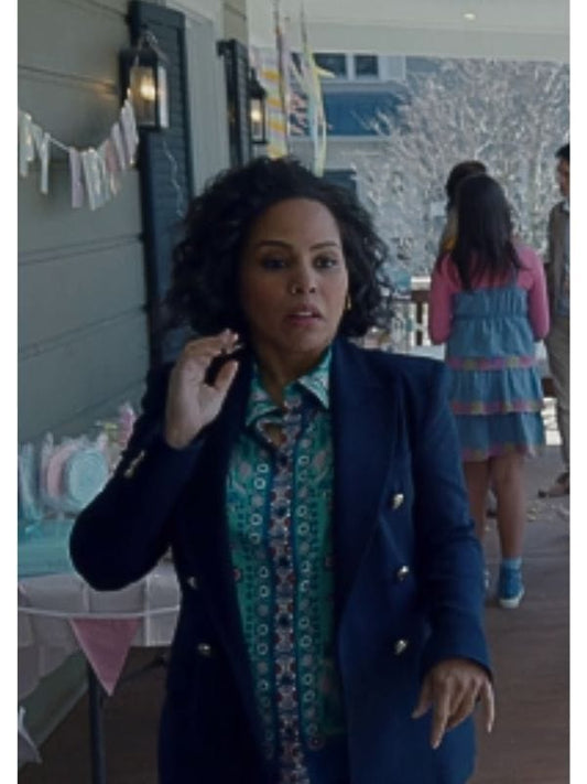 Doc S01 Gina Walker Navy Blue Blazer