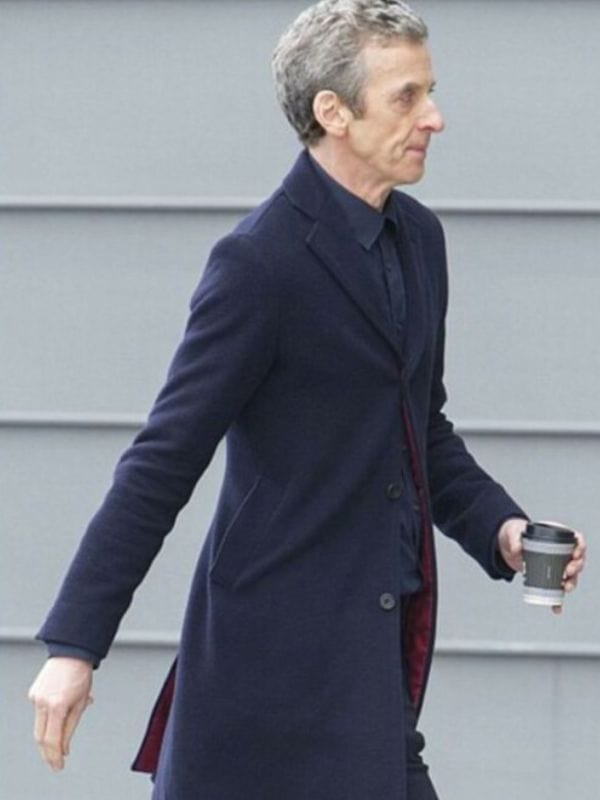 Doctor Who 12th Doctor Blue Coat Peter Capaldi Doctor Who 12th Doctor Blue Coat