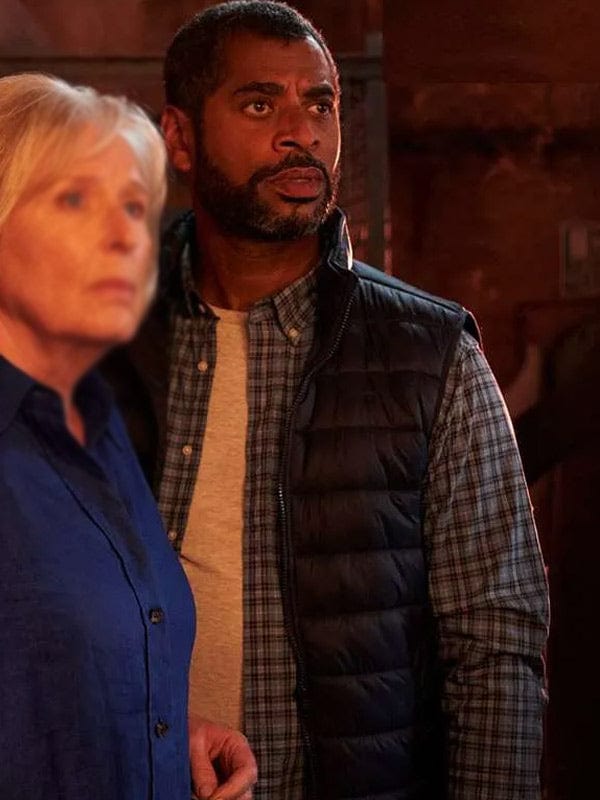 Doctor Who S14 Shaun Temple Blue Vest