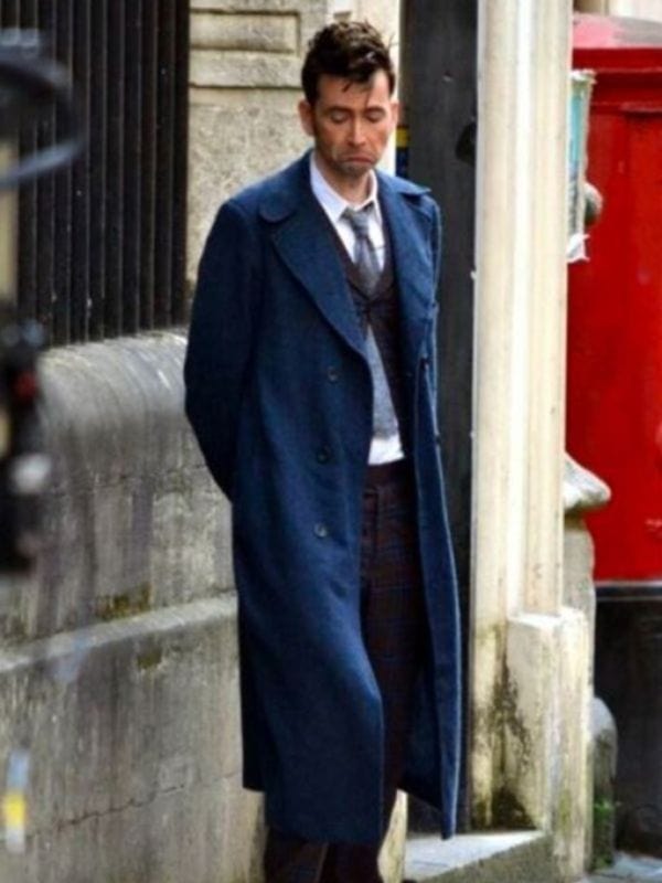 Doctor Who The Doctor Blue Trench Coat