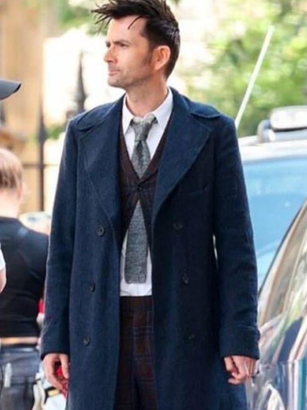 Doctor Who The Doctor Blue Trench Coat Doctor Who The Doctor Blue Trench Coat