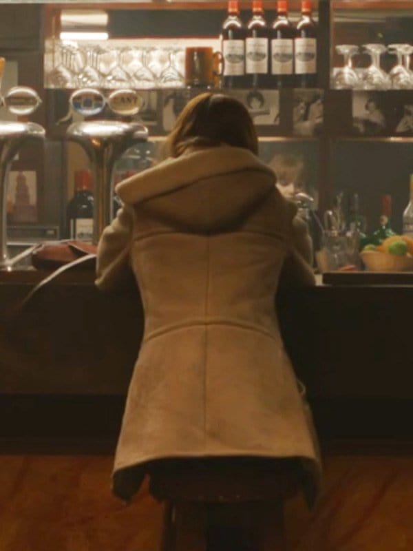 Dolours Price Say Nothing S01 Shearling Hooded Jacket Dolours Price Say Nothing S01 Shearling Hooded Jacket