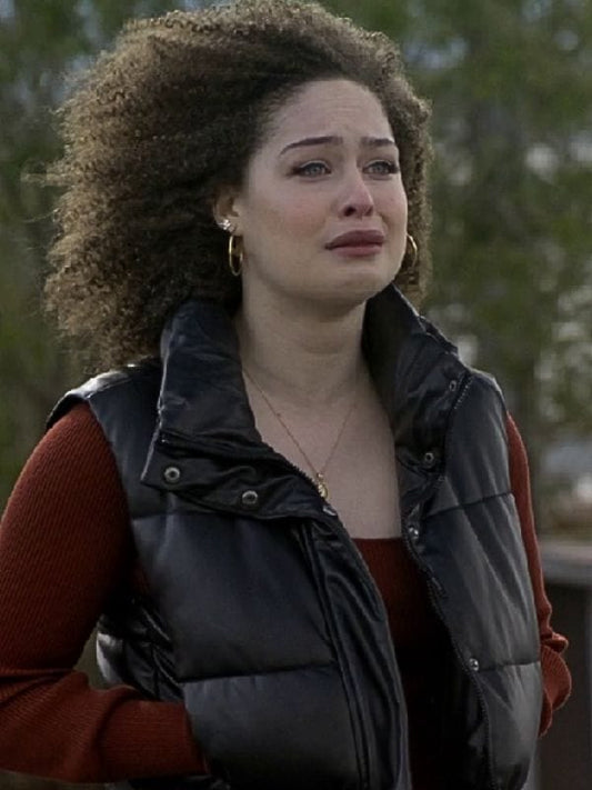 Dope Thief S01 Liz Caribel Sierra Leather Puffer Vest