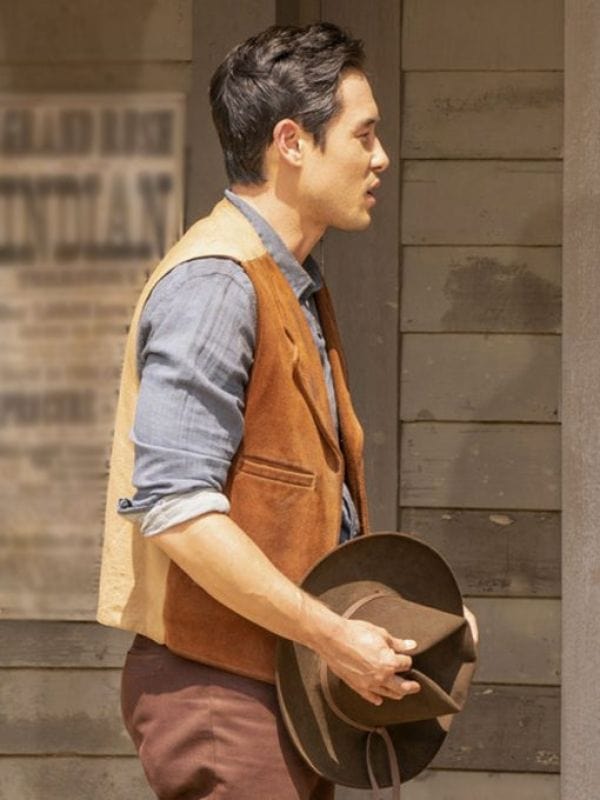 Dr. Ben Song Quantum Leap Brown Suede Vest