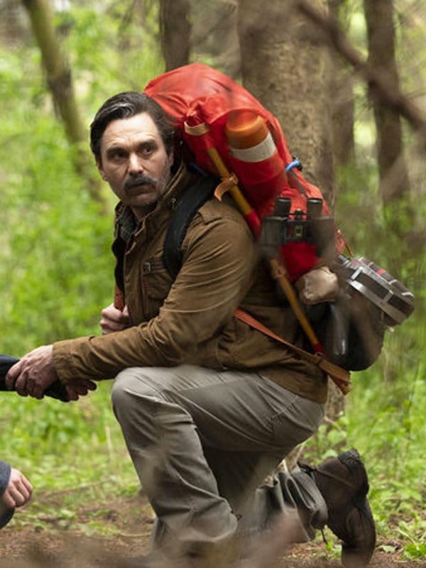Dr. Noah Wolf Brilliant Minds S01 Brown Jacket