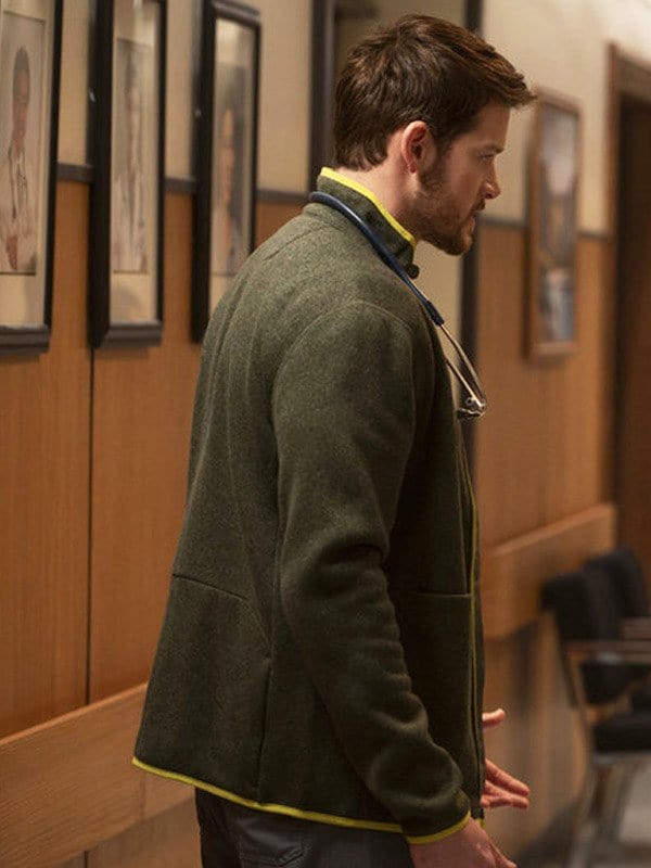 Dr. Van Markus Brilliant Minds S01 Green Jacket Dr. Van Markus Brilliant Minds S01 Green Jacket