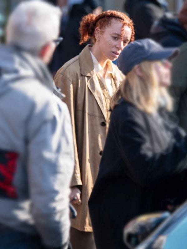 Eleanor the Great Erin Kellyman Brown Coat - Shop Now