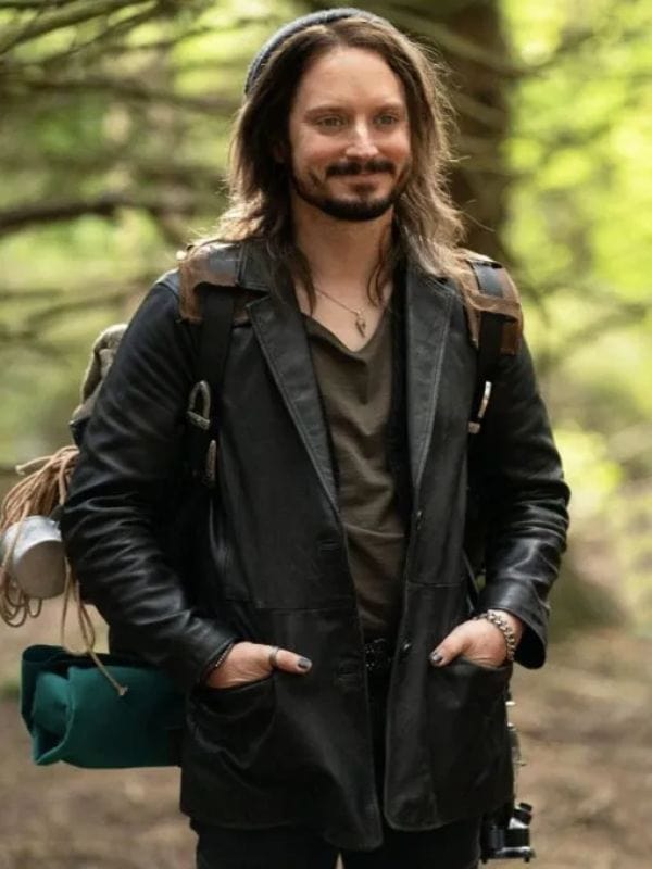 Elijah Wood Bookworm Black Blazer Jacket Elijah Wood Bookworm Black Blazer Jacket