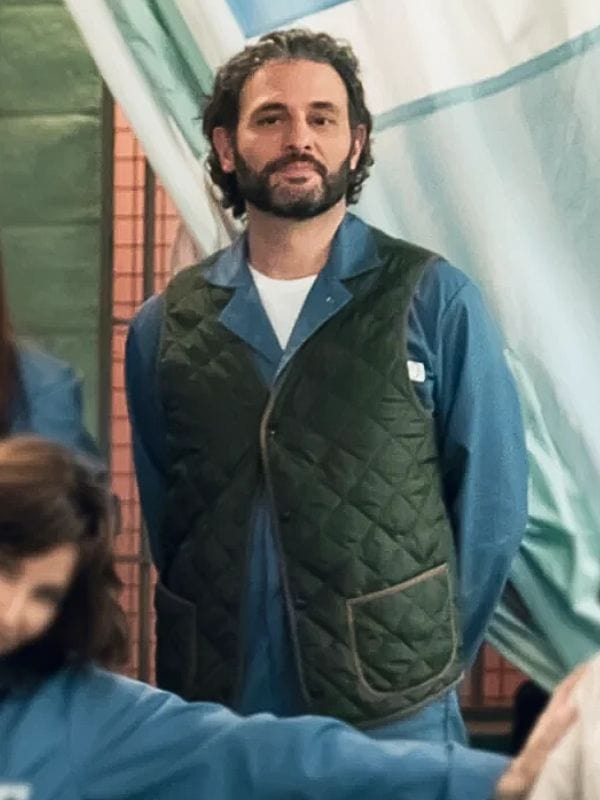 Elsbeth S02 Arian Moayed Quilted Vest