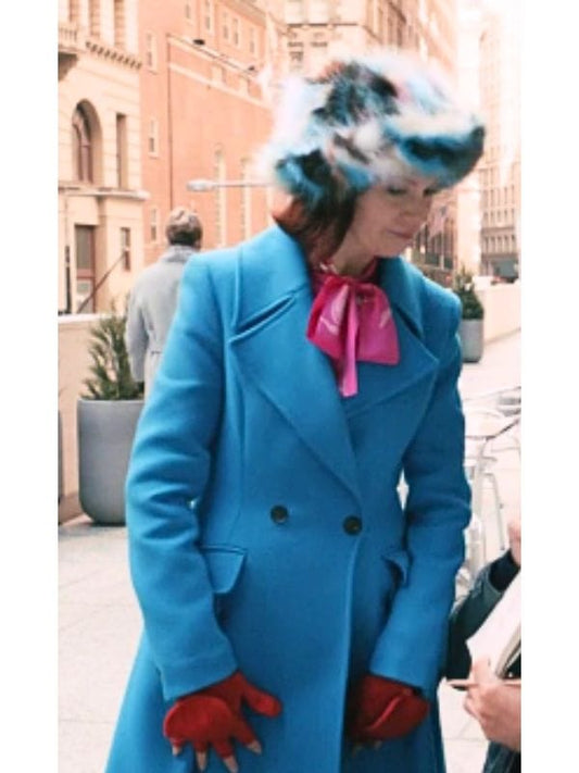 Elsbeth S02 Elsbeth Tascioni Blue Trench Coat