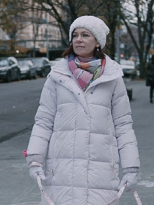 Elsbeth S02 Elsbeth Tascioni White Puffer Coat