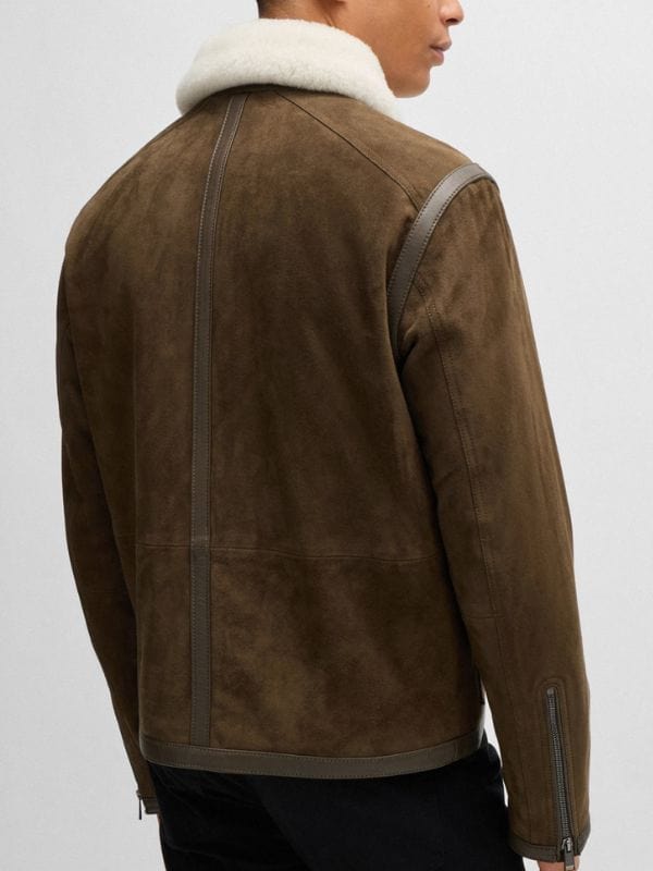 Elsbeth S02 Hayward Leach Brown Suede Jacket