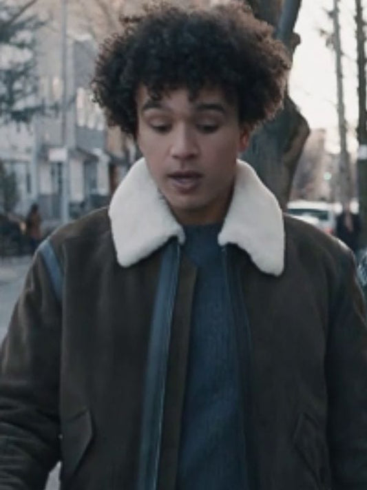 Elsbeth S02 Hayward Leach Brown Suede Jacket