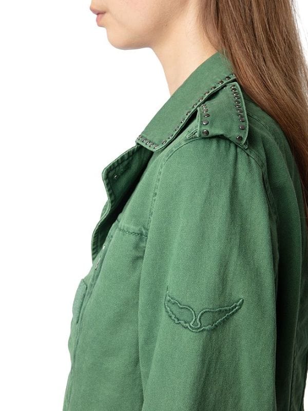 Elsbeth S03 Lindsay Nicole Chambers Green Jacket