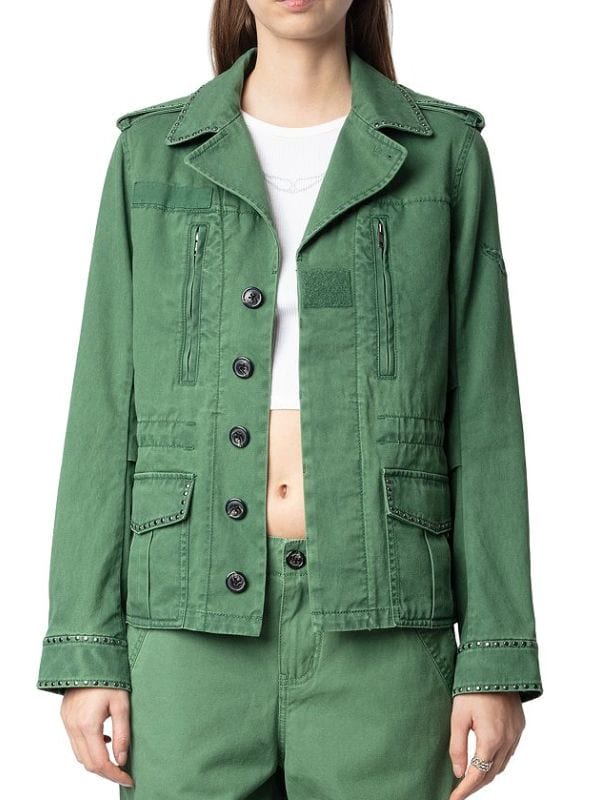 Elsbeth S03 Lindsay Nicole Chambers Green Jacket