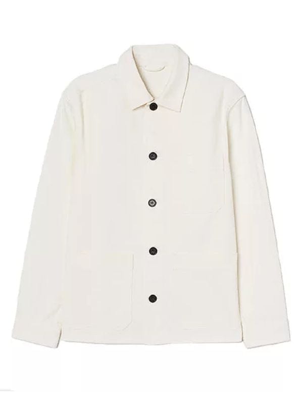 Gabriel Emily In Paris S03 Lucas Bravo White Jacket