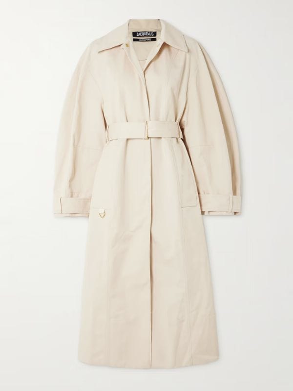 Emily In Paris S04 Sylvie Grateau Beige Trench Coat