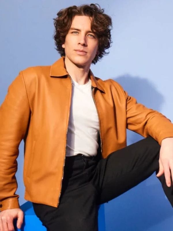 Fairyland Cody Fern Leather Jacket Brown
