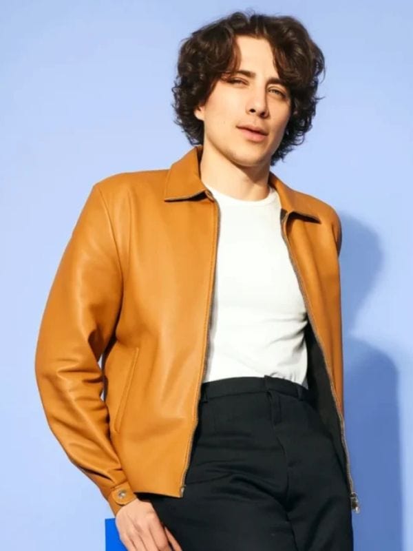 Fairyland Cody Fern Leather Jacket Brown