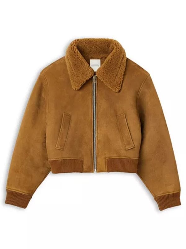 FBI Most Wanted S05 Nina Chase Shearling Cropped Jacket