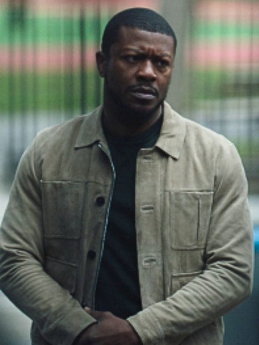 FBI Most Wanted S05 Ray Cannon Beige Suede Jacket