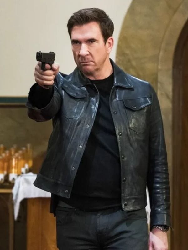 FBI Most Wanted S06 Dylan McDermott Black Leather Jacket