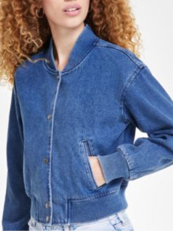 FBI Most Wanted S06 Hana Gibson Denim Bomber Jacket
