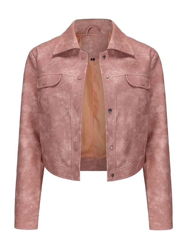 FBI Most Wanted S06 Hana Gibson Pink Suede Jacket
